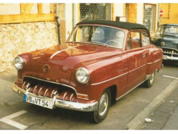 Opel Olympia Cabriolet 1951
